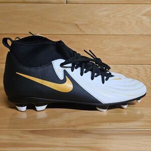 Nike Phantom Luna II Club FG/MG White Black Gold Coin Soccer Cleats FJ2558-100